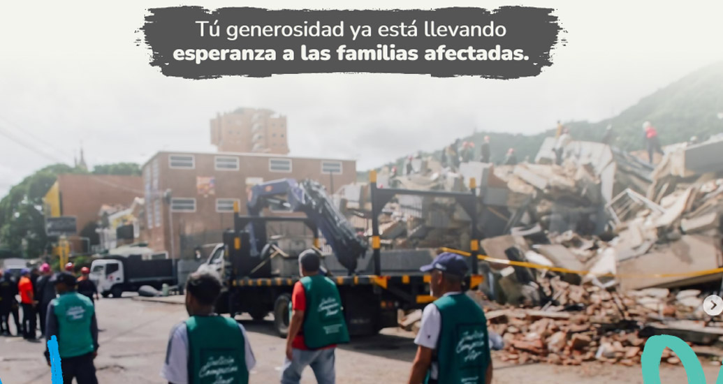 Primeros informes de respuesta humanitaria en Venezuela